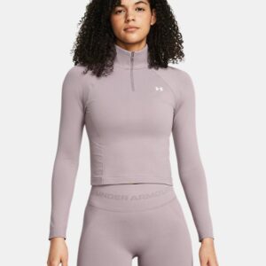 Women's UA Vanish Seamless ¼ Zip Crop